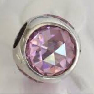 Authentic Pandora Pink Radiant Droplets Charm